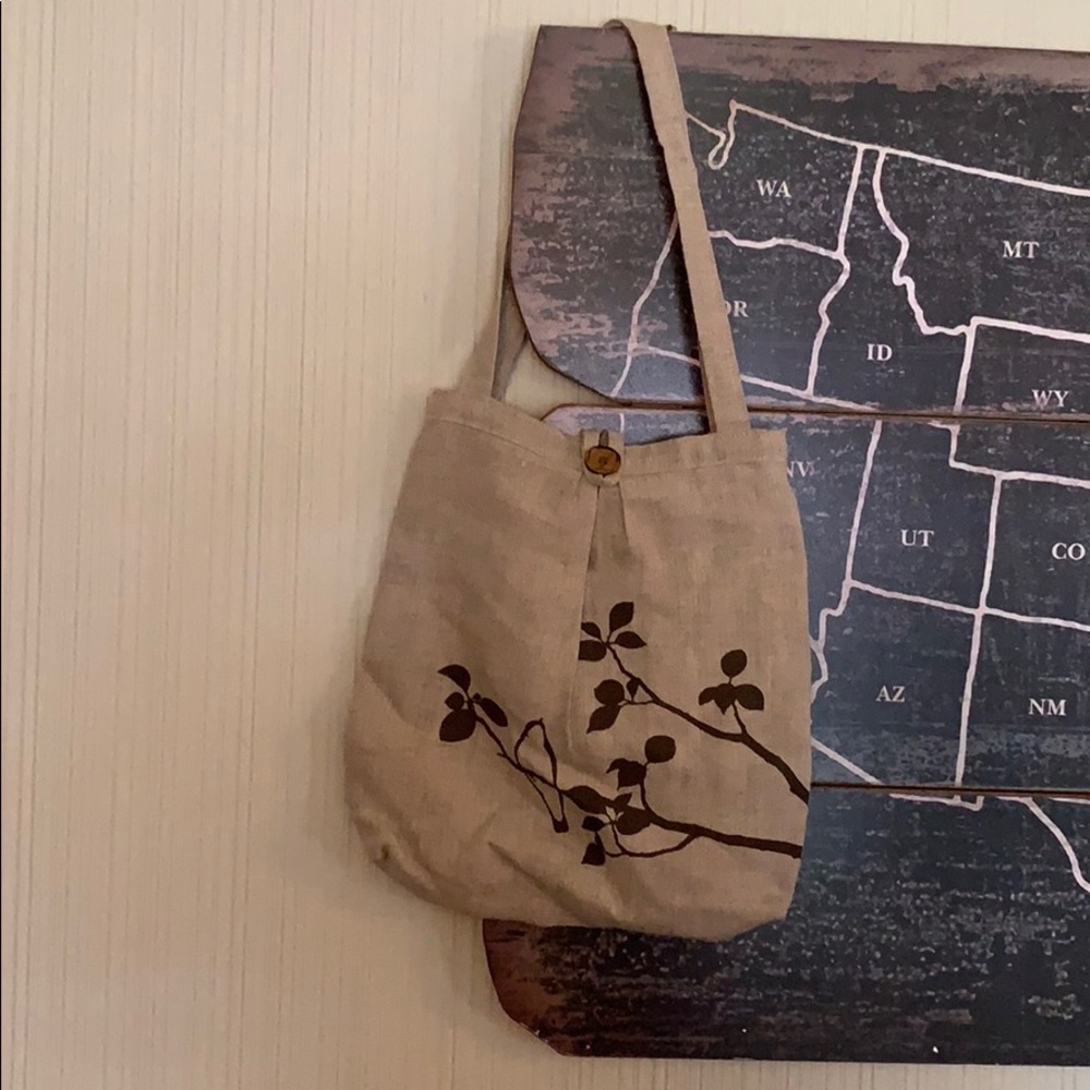 Beautiful Linen Shoulder bag